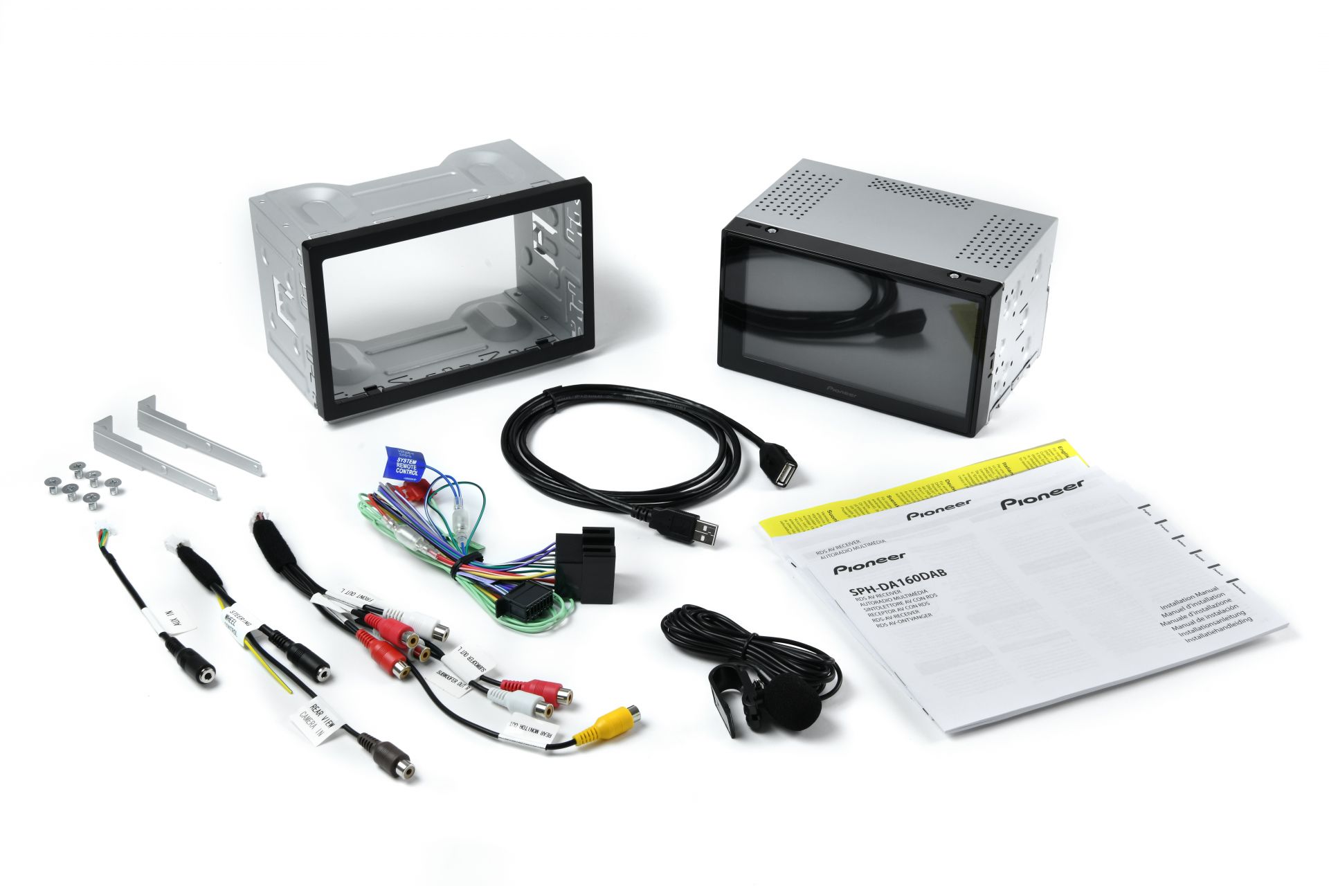 PIONEER SPH-DA160DAB 2-DIN DAB+ CarPlay Appradio MP3-Autoradio ...
